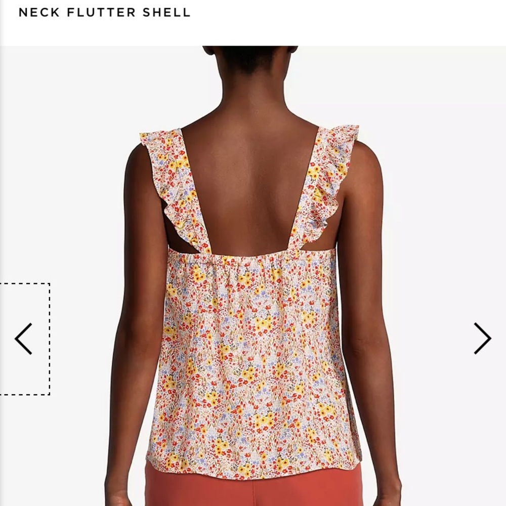 Loft Floral Top - Picture 2 of 4